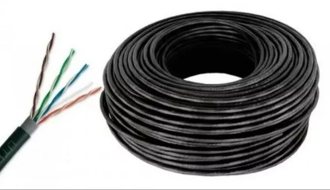 Cable de red UTP blindado FTP NICOLS Cat 6 10