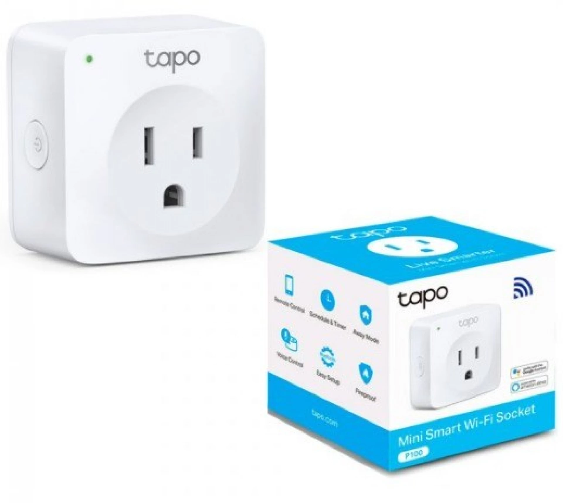 Tapo P100, Enchufe Wi-Fi Inteligente Mini